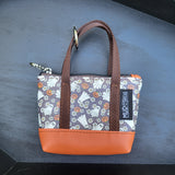 Ghosts & Pumpkin, Teeny Trinket Tote