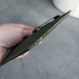 Olive/Teal Cork Purse pal