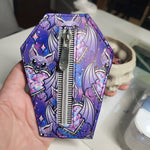 Bats w/ jewels, Il Bambino Coffin Wallet