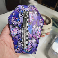 Bats w/ jewels, Il Bambino Coffin Wallet