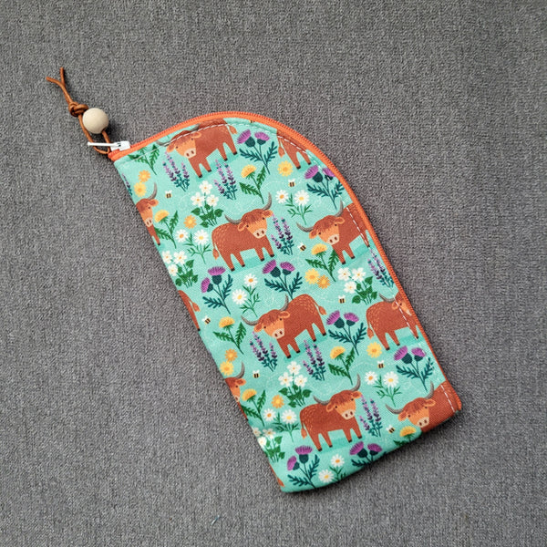 Highland Cow (1) -Sunglass Case