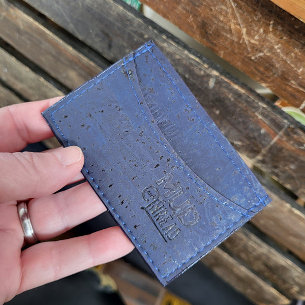 Navy Blue Front Pocket ID Wallet