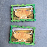 Framed Coo Magnet
