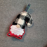 Gnome Harris Tweed Ornament