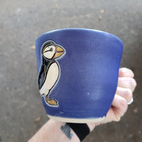 Puffin, Blue Mug