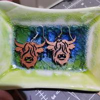 Cow Dangle Earring