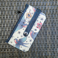 Sparrow Tattoo. cork Purse pal