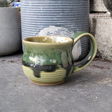 Green Drip Mug