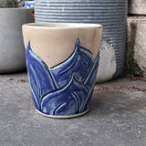 Big Blue Flowers Mug