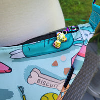 DOGS, Crescent Crossbody, Proper Fit Clothing Pattern