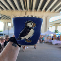 Puffin, Blue Mug