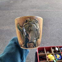 Flickin' Off Frog. Mug 12.2024