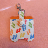 Flip Flops Sanitizer Bottle and Holder