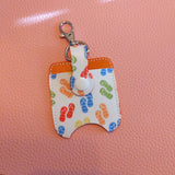 Flip Flops Sanitizer Bottle and Holder