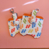 Flip Flops Sanitizer Bottle and Holder