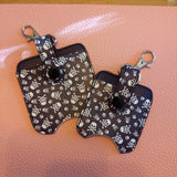 Skull & Crossbone Sanitizer Bottle and Holder