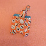 Sugar Skulls Sanitizer Bottle and Holder