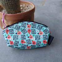 Sweary Petal Pouches, Small only