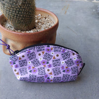 Sweary Petal Pouches, Small only