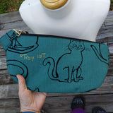 Fat Cat - Teal