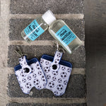Soccer Sanitizer Bottle and Holder