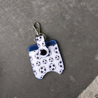 Soccer Sanitizer Bottle and Holder