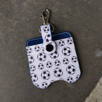 Soccer Sanitizer Bottle and Holder