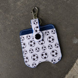 Soccer Sanitizer Bottle and Holder