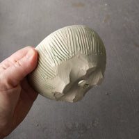 white/green Planter