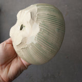 white/green Planter