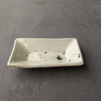 white rough glaze Tray