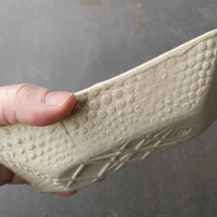 white rough glaze Tray