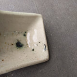 white rough glaze Tray