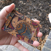 Paisley Front Pocket ID Wallet
