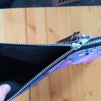 Purple Hologram Clutch