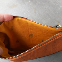 cinnamon & brown Cork Clutch