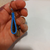 Scandinavian Folk, Blue EC Cork Key Ring