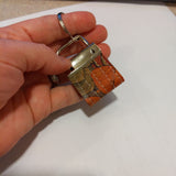 Succulent, No EC Cork Key Ring