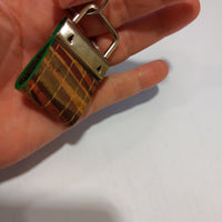 Palm, Green EC Cork Key Ring