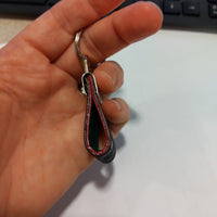 Black Metallic, Pink EC Cork Key Ring