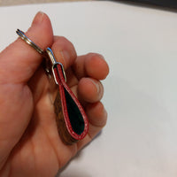 Melanie, Pink EC Cork Key Ring