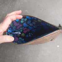 Slate Golden Waves Devon Clutch