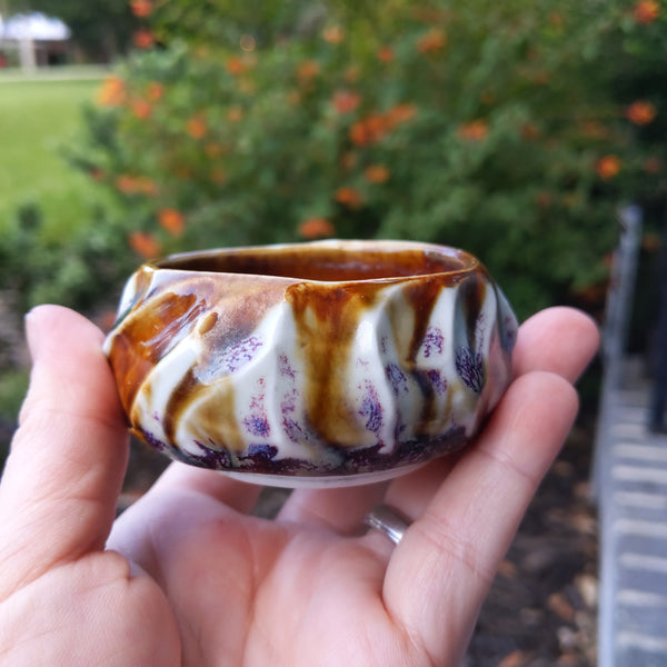 purple hues bowl-imperfections
