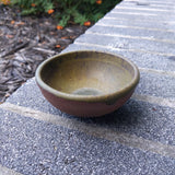 Black/green #2 bowl/hole-less planter
