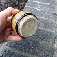 barrel w/ lid bowl