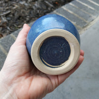 Blue, short, 3 holes Cup
