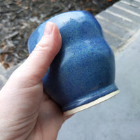 Blue, short, 3 holes Cup