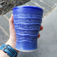 Blue Waves Roller Cup