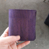 Purple - Cork Billfold
