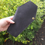 Black/Gold Coffin Wallet
